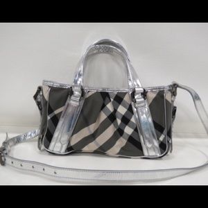 Authentic Burberry Beat Check Bag